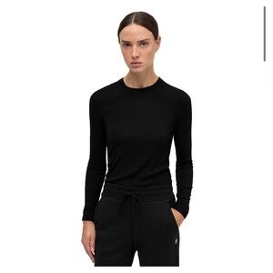 The Reigning Champ Women's Modal Rib Long-Sleeve T-Shirt